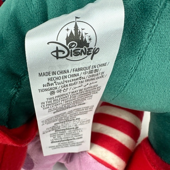 Stitch & Angel Plush Set  Disney Parks Christmas Elf Stitch Holiday Toy New - Picture 9 of 9